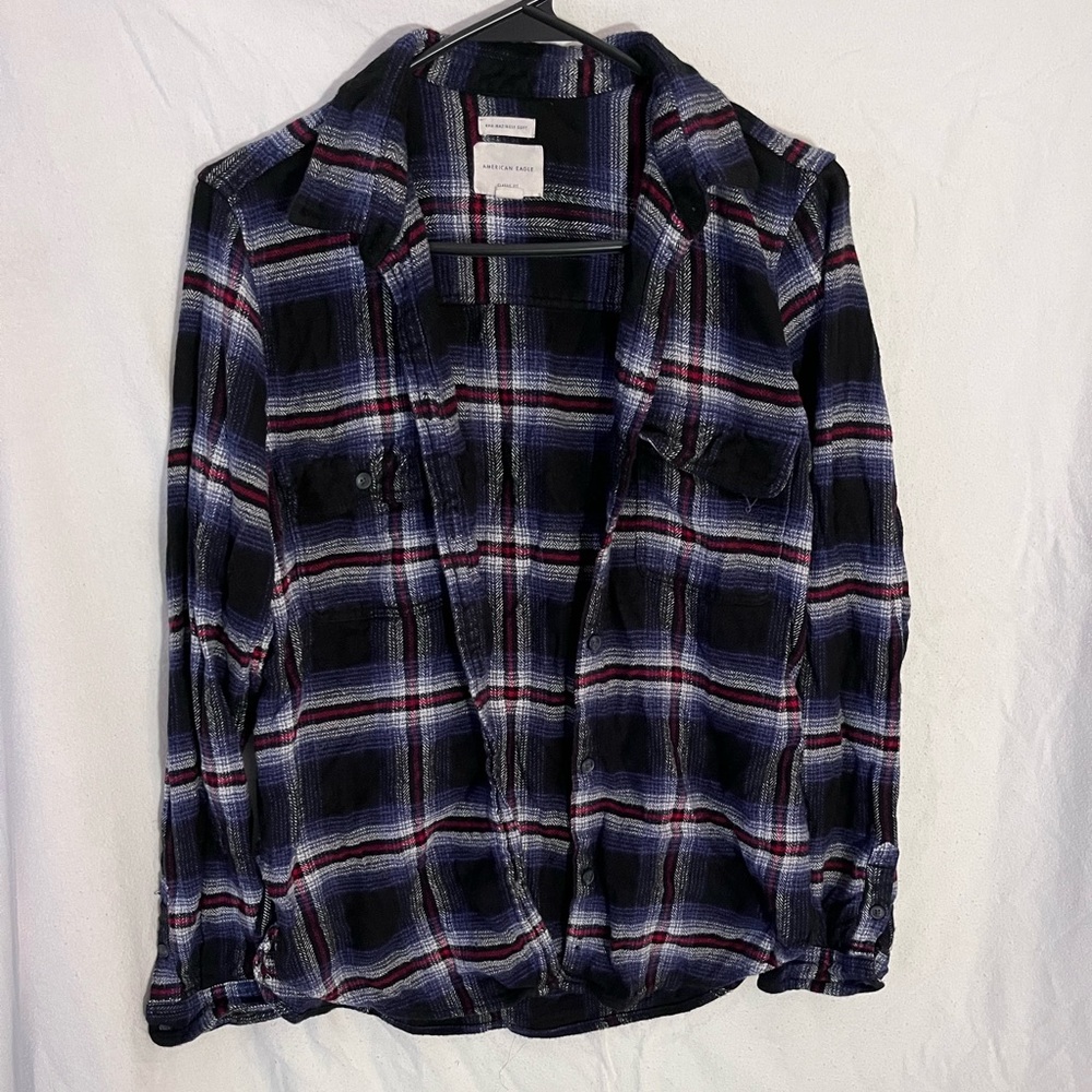 American Eagle Unisex Flannel, Classic Fit